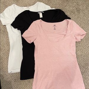 Three nursing t-shirts
